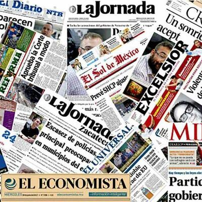 Timeline: Origen y evolución de periódicos y revistas en México. Hecho por Rodriguez Medina Mayela