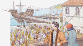 Timeline: Viajes de Exploración a América "Eder Jesús Villegas Carlos"