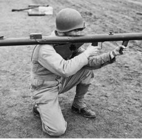 The First Bazooka is Designed By Edward Uhl