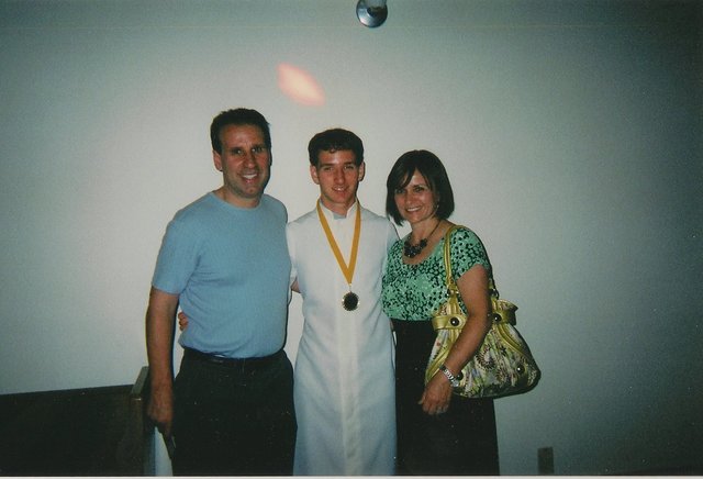 I Win the Serra Club Altar Serving Award