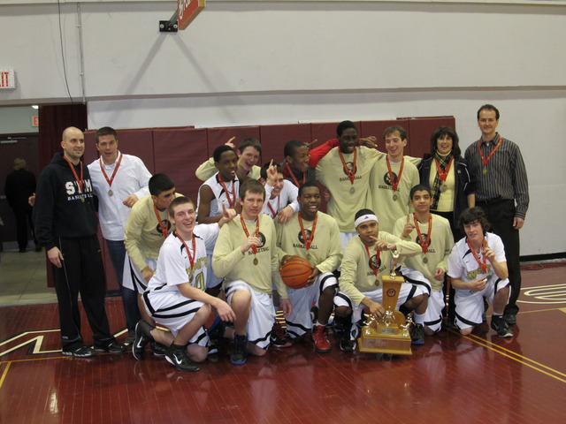 Winning the Junior Basketball City Championship