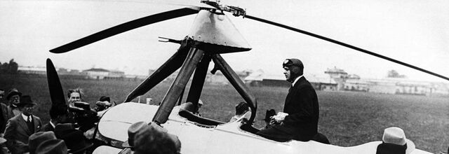 Primer vuelo de un autogiro