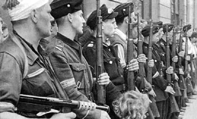 Principio del levantamiento de Varsovia