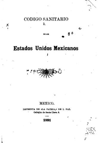 Consejo Superior de Salubridad: Código Sanitario