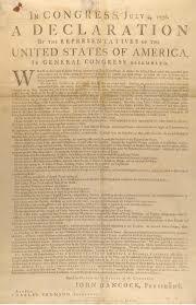 The Declaration of Independence