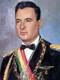 Rene Barrientos Ortuño-Bolivia