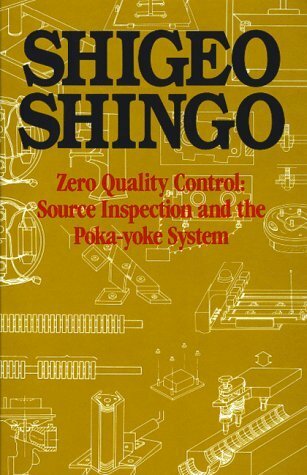 Shigeo Shingo publica el libro "Cero Defectos: Inspecciones en la Fuente y El Sistema Poka-Yoke"
