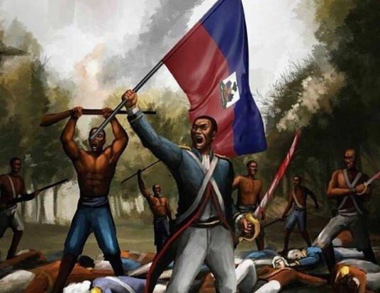 Dessalines proclaims Haiti's independence