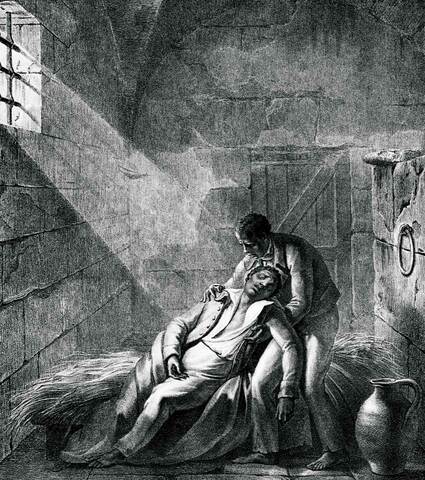 L'Ouverture put in prison by French