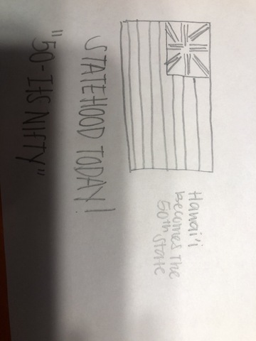 Hawaii becomes a State