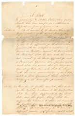 Lincoln refuses to sign the Wade-Davis Bill.