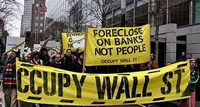 Movimiento Occupy en Wall Street en Estados Unidos.