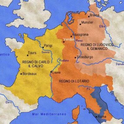 Timeline: Impero Carolingio