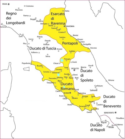 nasce il patrimonio di san pietro