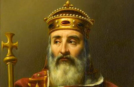 Carlo Magno re dei franchi