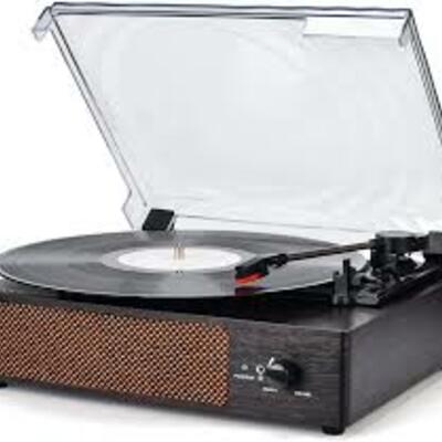 Timeline: Vinyl record player