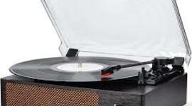 Timeline: Vinyl record player