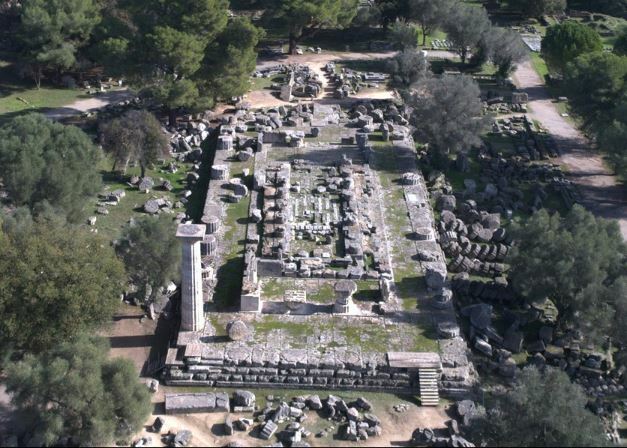 Zeus-templet i Olympia, 470-756