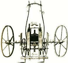 Sembradora mecánica de Jethro Tull.