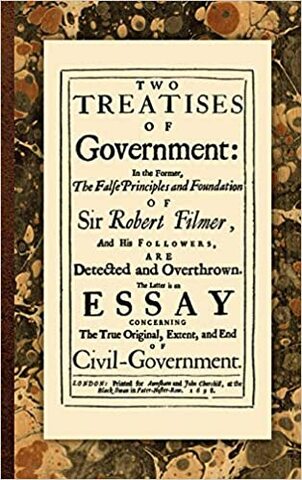 Publication of Two Treatises of Government
