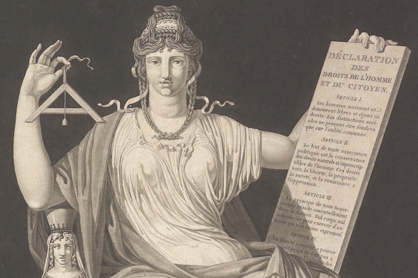 Publication of the Declaration of the Rights of Man and Citizen