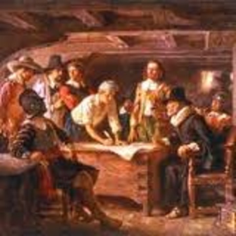 Mayflower Compact written