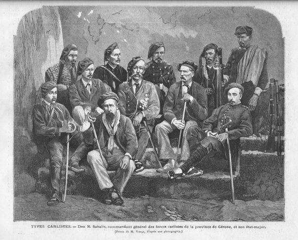 Fin de la tercera guerra carlista.