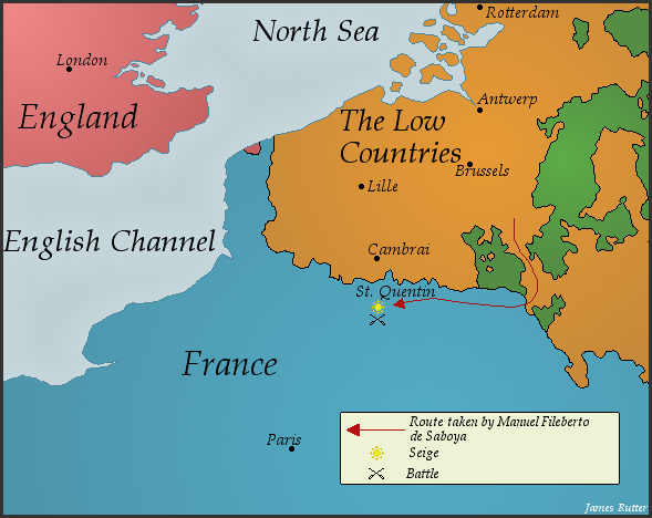 Nuova guerra tra Francia e Spagna e pace di Cateau-Cambresis