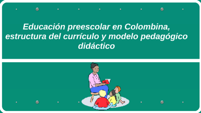 Currículo de la Educación Preescolar