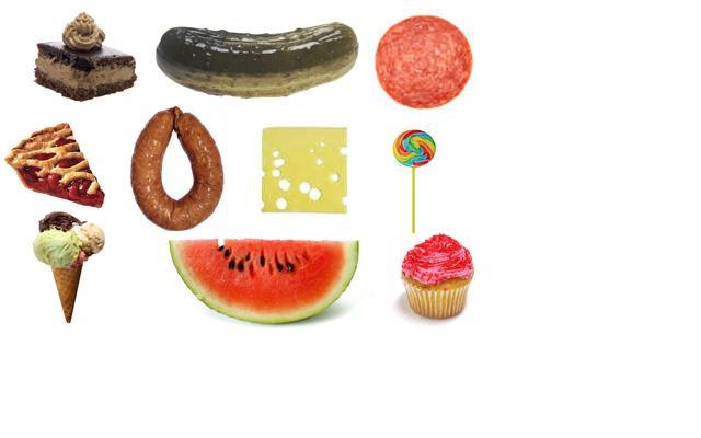 On Saturday he ate through one piece of chocolate cake, one ice cream cone,