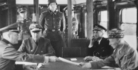 German Surrender in Compiegne France