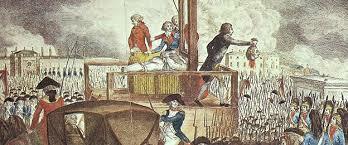 King Louis XVI executed by guillotine