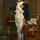 Emperor napoleon in his study canvas tuileries 1812