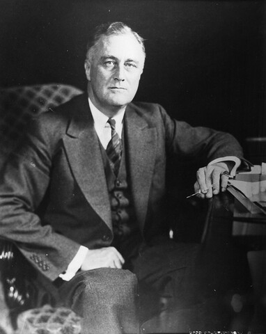Democrat Franklin D. Roosevelt Elected as President of the U.S.