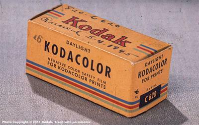 Kodacolor negative film.