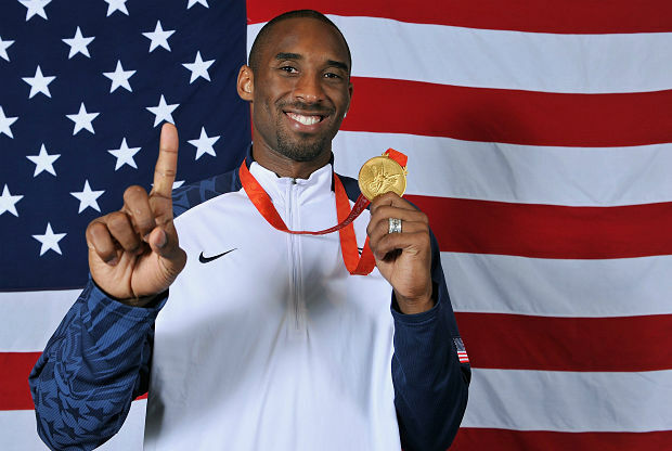 Kobe went to the olympic games
