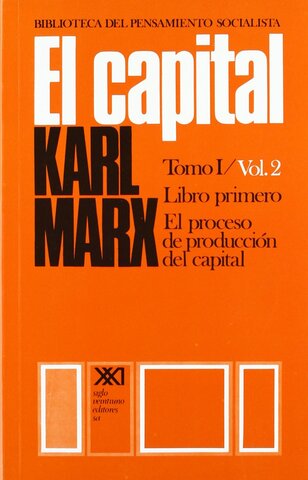 Marx: primeiro tomo de O Capital