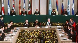 Timeline: Presidentes desde los acuerdos de paz hasta la fecha.