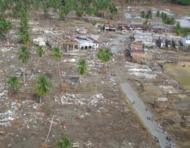 tsunami in the Indian Ocean