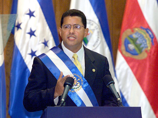 Fotografía del presidente francisco flores