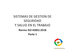 ISO 45001   1.Propuesta