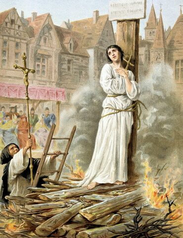 Joan of Arc Burned Alive (1431)