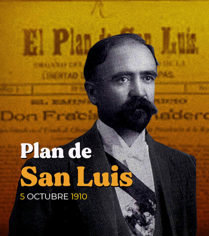 Madero proclama el plan de San Luis