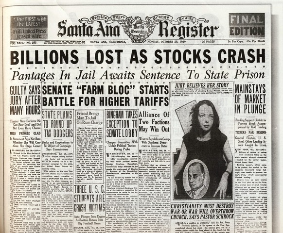 Stock Market Collapse