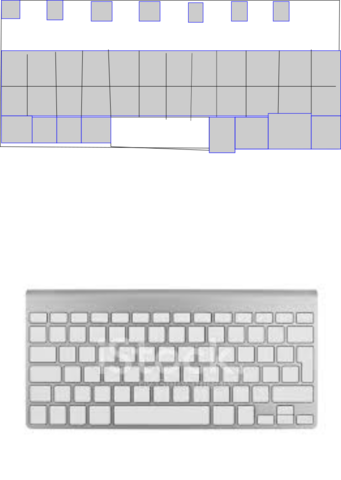 teclado moderno