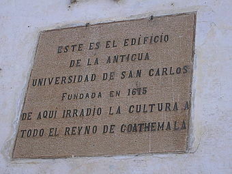 Fundación de la casa de estudios