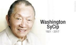Washington SyCip, Filipinas