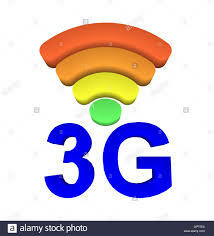 first 3g cellular network released