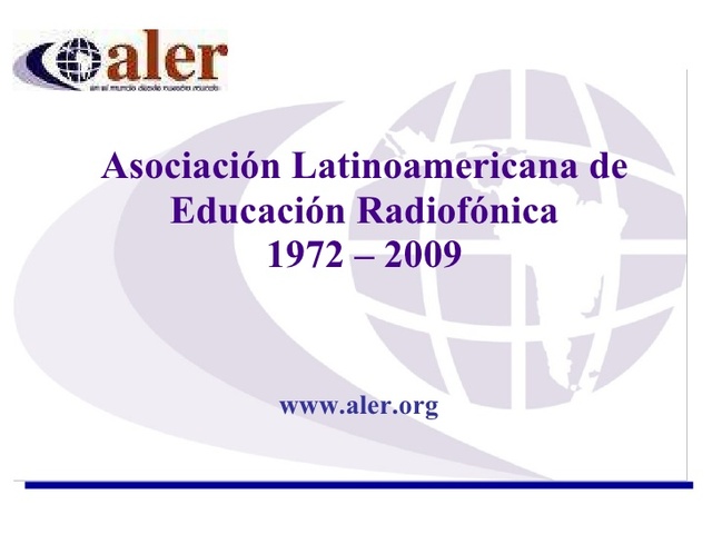 Asociación Latinoamericana de Educación Radiofónica (ALER)