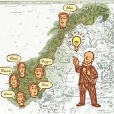 Timeline: Norsk språkhistorie